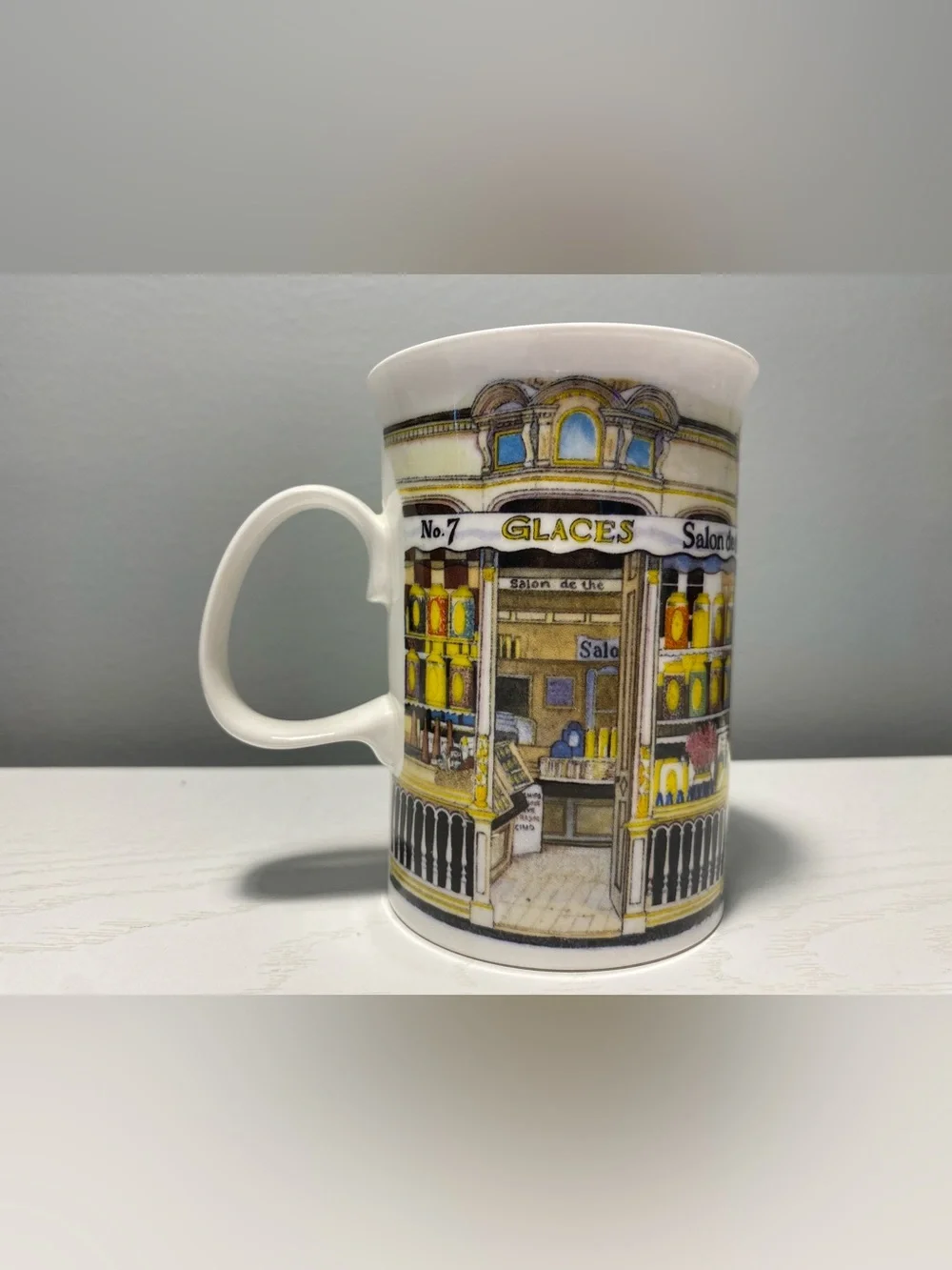 Au Coin De La Rue Richard Partis Mug Dunoon